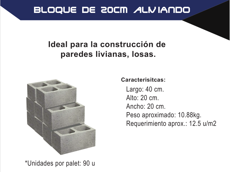 Producto de hormigón fabricado por Ecuasoportec